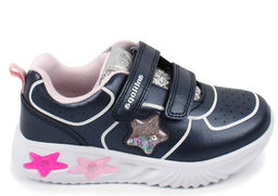 AL 6834 Полуботинки типа кроссовые детские, Синий