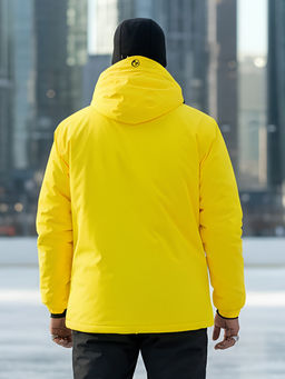 Горнолыжный костюм мужской зимний желтого цвета 370J - Mtforce фото 40