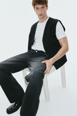 Loose Straight Jeans - H&m фото 10