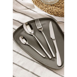 Столовые приборы Magistro Джентри, 4 предмета, нержавеющая сталь, серебристые
