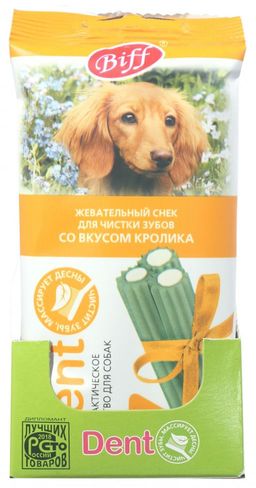 Титбит Жев снек DENT со вкусом кролика (для средн собак) 4690538001011