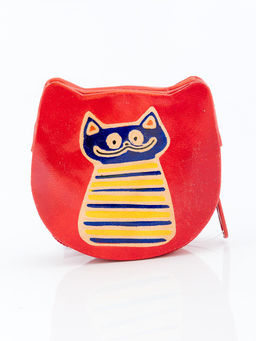 Кошелек под мелочь Котик №0198/8 6шт/уп - Ганг фото 8