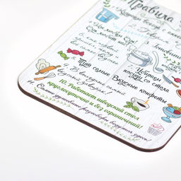 Доска разделочная Правила кухни, дерево, 18х27 см - Simaland фото 4