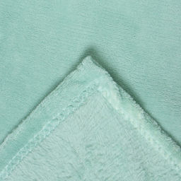Плед Этель цв.мятный 200*220 см,100% п/э, корал-флис 220 гр/м2  фото 5