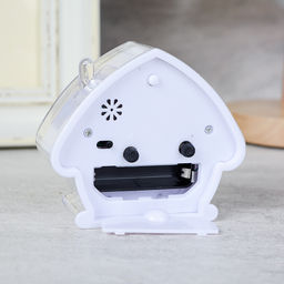 Будильник 10x12 см Домик / 905 /уп 120/ плавный ход