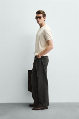 CAMISETA PUNTO MEZCLA VISCOSA / Crudo