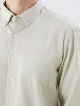 Regular Fit Uzun Kollu Poplin Erkek G?mlek
