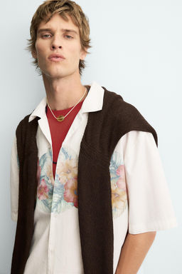 FLORAL PRINT SHIRT - Zara фото 12