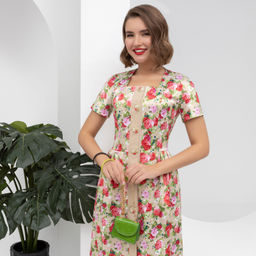 Платье Иду при параде (яркие цветы) - Charutti фото 6