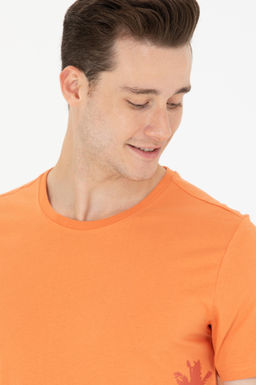 Erkek Kiremit Bisiklet Yaka Ti__rt