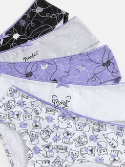 ACOOLA / Трусы детские для девочек 5 шт. Batt ассорти  фото 3