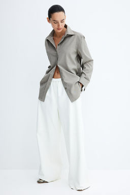 MAMA Camisa con cinturon de anudar - H&m фото 2