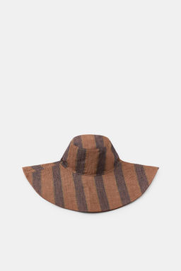 GORRO LINO RAYAS REVERSIBLE / Rojo
