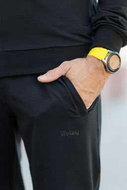 Спортивный костюм М-1853  Черный - Relay фото 5