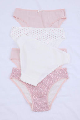 Pembe-Cok Renkli 5li Kaskorse Slip Puantiyeli Slip Kulot THMSS26KU00024 - Trendyolmilla фото 7