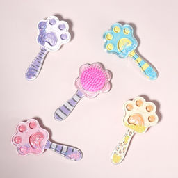 Расчёска - шейкер, 8?15.6 см, рисунок МИКС