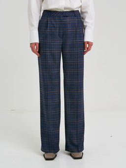 Брюки в клетку - Stilla фото 3