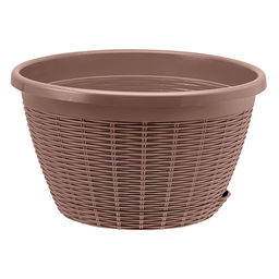 Кашпо Подвесное с подвесом (4,5л) Цв. Мокачино (Арт. КШ-9804) - Вмс фото 2