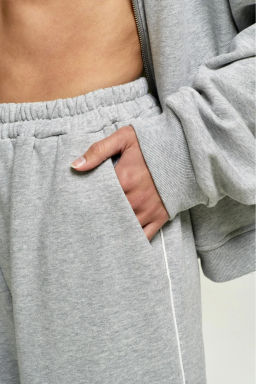Брюки на кулиске Grey Melange - Erist store фото 5