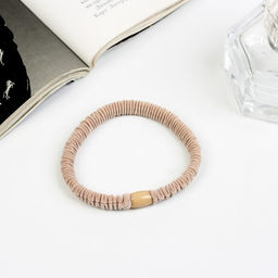 Цена за 12 шт. Резинка для волос «Спорт люкс», жатка колор, 6 см