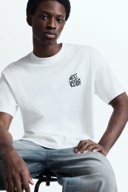 Camiseta con motivo estampado Loose Fit - H&m фото 32