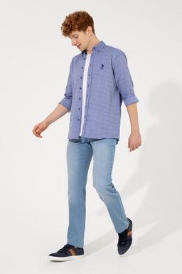 U. S. Polo Assn / Мужские голубые джинсовые брюки