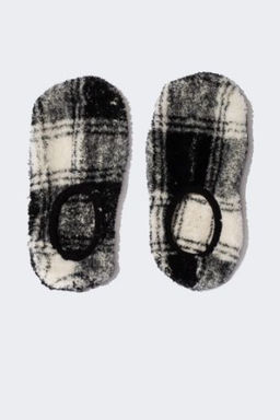 Erkek Duz Taban Pelus Ev Patigi