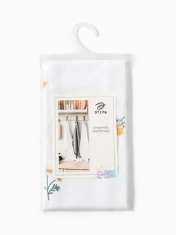 Кухонное полотенце Этель. Полевые цветочки, 40?70 см, рогожка 176 г/м?, 100% хлопок