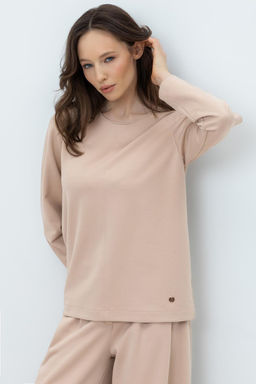 ЕВТ 3163/темно-бежевый джемпер жен