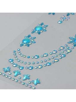 Цена за 2 шт. Наклейка - стразы Браслеты из страз, 12?20.3 см, МИКС