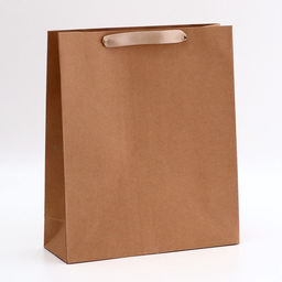 Цена за 5 шт. Пакет крафт без печати, 28×10×33 см 260 г/м²