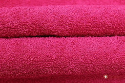Махровая ткань цв.Красная фуксия, ш.1.5м, хлопок-100%, 350гр/м.кв