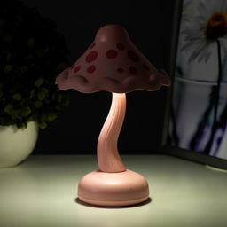 Ночник «Гриб» LED 2 Вт USB АКБ МИКС 13×13×21 см RISALUX