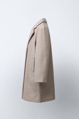 BASIC WOOL COAT - Zara фото 3