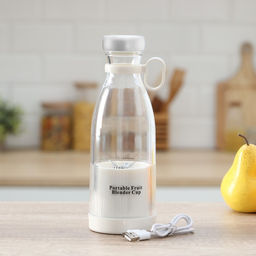 Блендер портативный Glory, 400 мл, 10×10×26 см, переносной