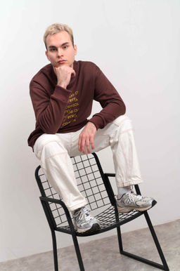 Свитшот мужской "Йошкар-Ола" шоколад