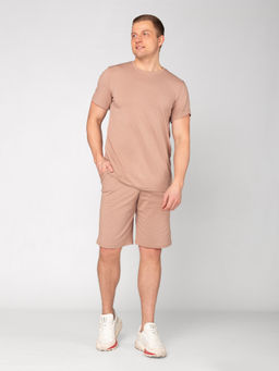 Костюм мужской кулирка с лайкрой ЛУКАС КОФЕ - Domtrik фото 5