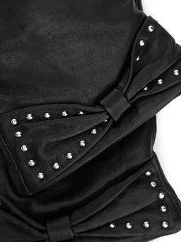Перчатки женские ш+каш. IS5050 black - Eleganzza фото 7