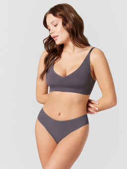 Бюстье женское с регулируемыми бретелями графитовый 512733 - Mark formelle фото 4