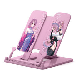 Подставка для книг ErichKrause "Manga", 235*190мм, регулир. угол наклона (61548) розовая