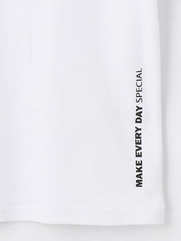 Bisiklet Yaka Bask?l? K?sa Kollu Erkek ?ocuk Ti??rt - Waikiki фото 3