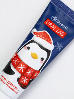 Подарочный набор новогодний Тёплой зимы, крем для рук, 30 мл и пилка для ногтей, URAL LAB