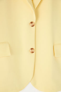 Limited Edition Sar? Regular Astarl? Dokuma Blazer Ceket TWOAW23BC00132