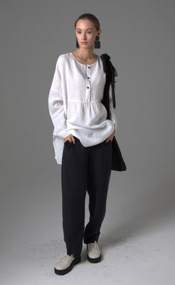 Блуза ЛЕН - Жан и параскева фото 5