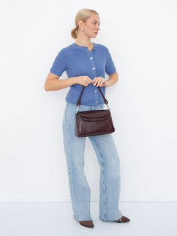 Сумка 0036VG wine purple Vitelli Grassi