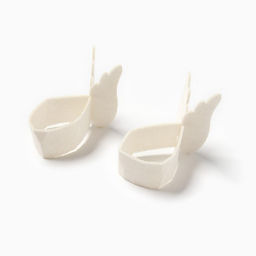 Цена за 2 шт. Набор декоративных новогодних колец для салфеток «Крылья», 2 штуки, d=5 см, 100% п/э, фетр