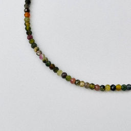 Бусы-чокер из Турмалина микс