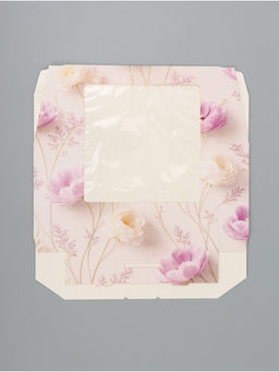 Цена за 5 шт. Коробка подарочная складная «С уважением и благодарностью», 20×20×4 см, с окном