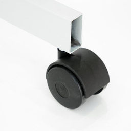 Доска магнитно-маркерная двусторонняя 100×150 см, Calligrata ЭКОНОМ, поворотная на мобильном стенде, с центральным фиксатором, в алюминиевой рамке, с полочкой