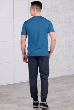 Брюки спортивные 
 3.MM141B-синий